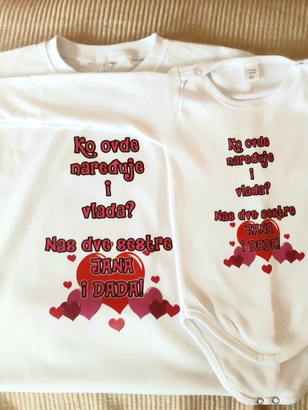 Poklon za rodjendan  deca/Bodi za bebe sa natpisom po zelji/ko ovde naredjuje i vlada.jpg